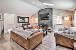 Modern-Chic Pocono Escape Hot Tub, Fireplace